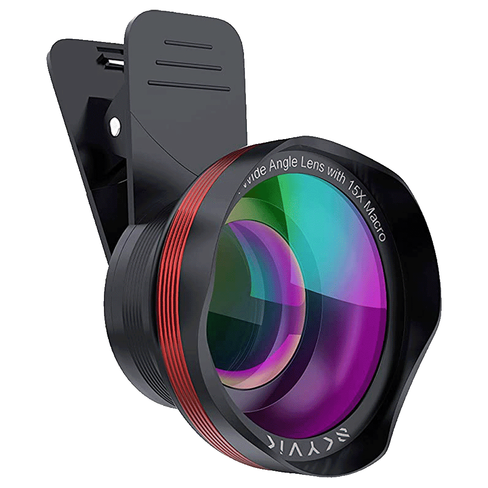 SKYVIK Signi Pro 2 in 1 (0.45x Wide + 15x Macro) Clip on Mobile Camera Lens Kit (CL-PK2, Black) SKYVIK Signi Pro 2 in 1 (0.45x Wide + 15x Macro) Clip on Mobile Camera Lens Kit (CL-PK2, Black)_1