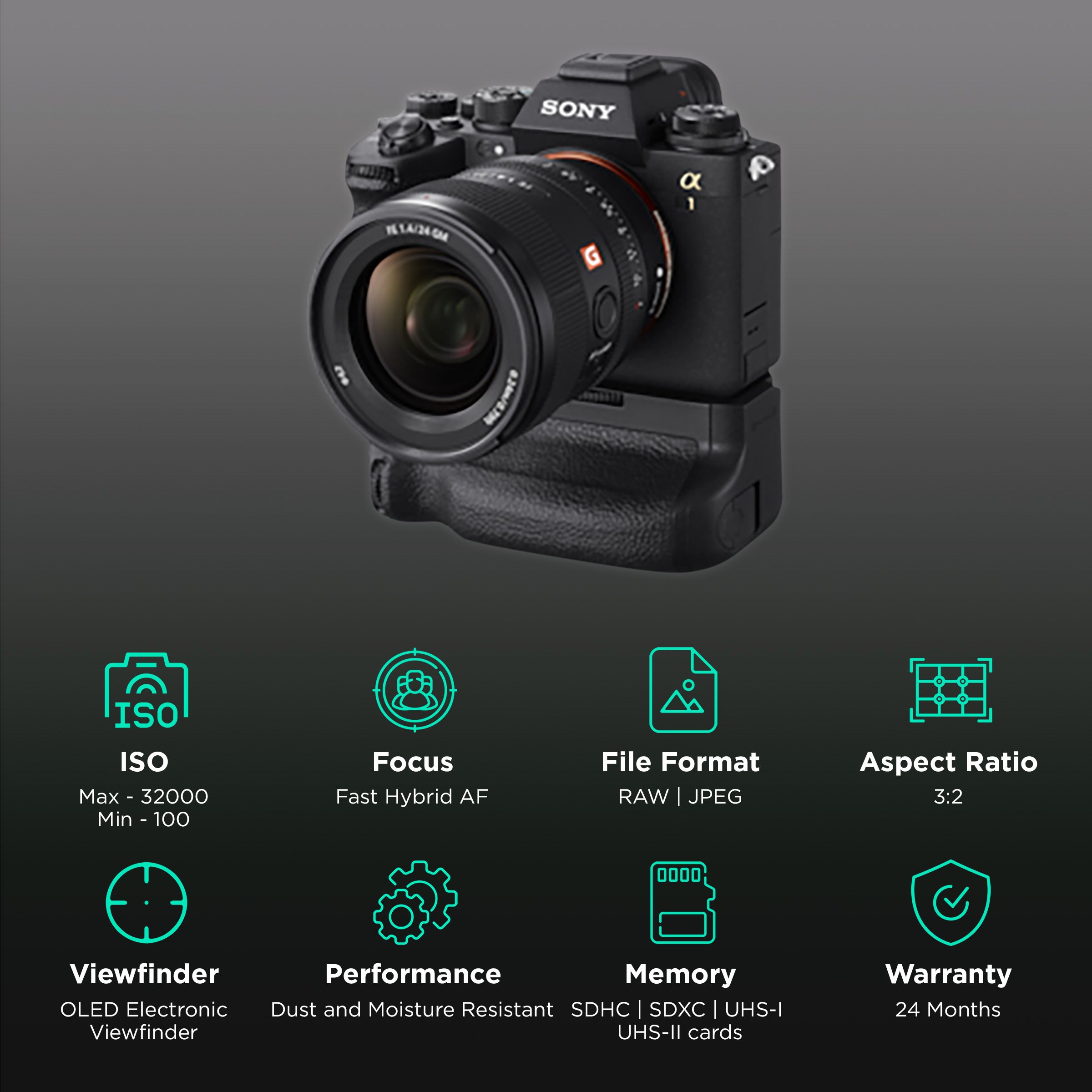 SONY Alpha 1 50.1MP Mirrorless Camera (Body Only, 35.9 x 24 mm Sensor, Real Time Eye Auto Focus) SONY Alpha 1 50.1MP Mirrorless Camera (Body Only, 35.9 x 24 mm Sensor, Real Time Eye Auto Focus)_3