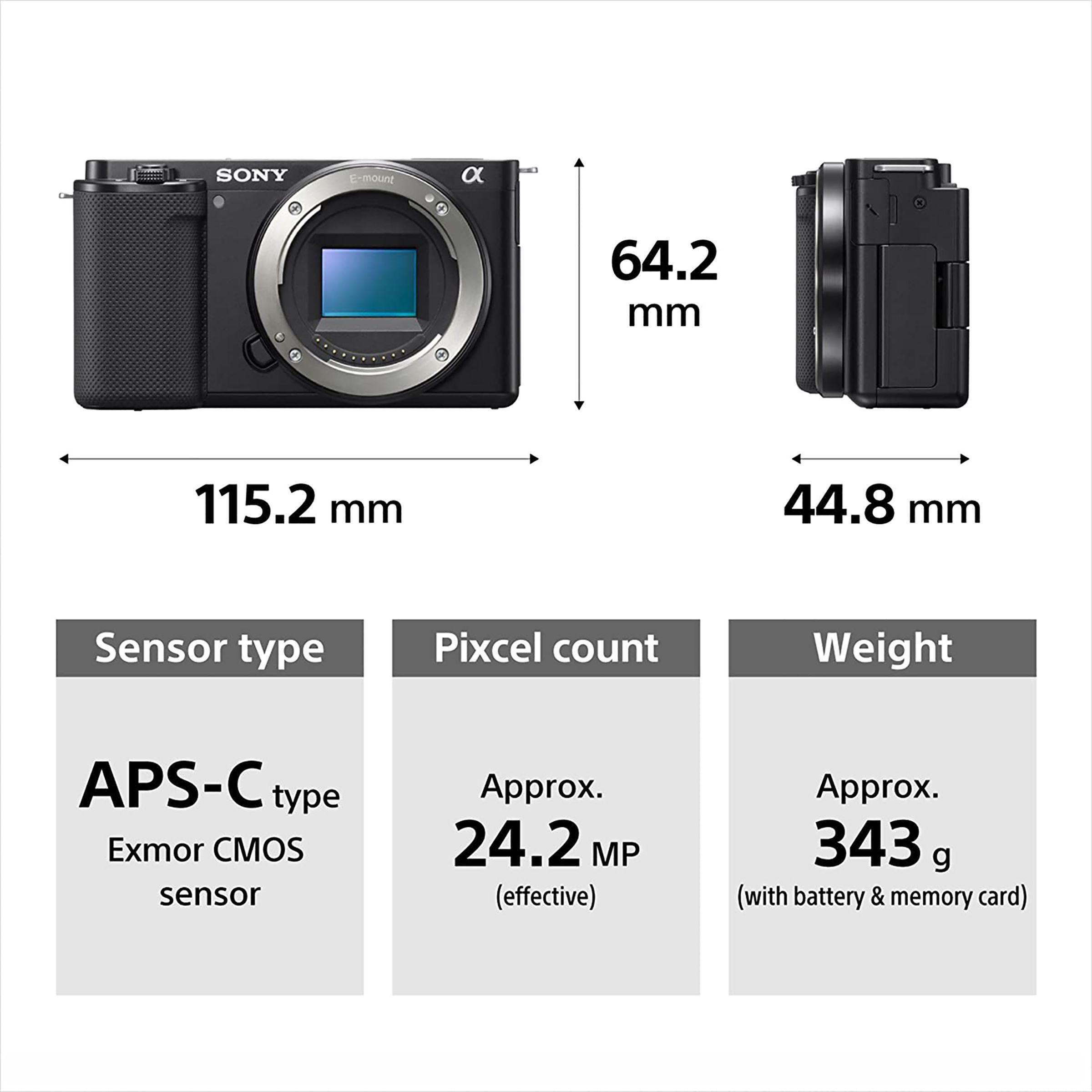 SONY Alpha ZV-E10L 24.2MP Mirrorless Camera (16-50 mm Lens, 23.5 x 15.6 mm Sensor, Vari-Angle Touch Screen LCD)_5