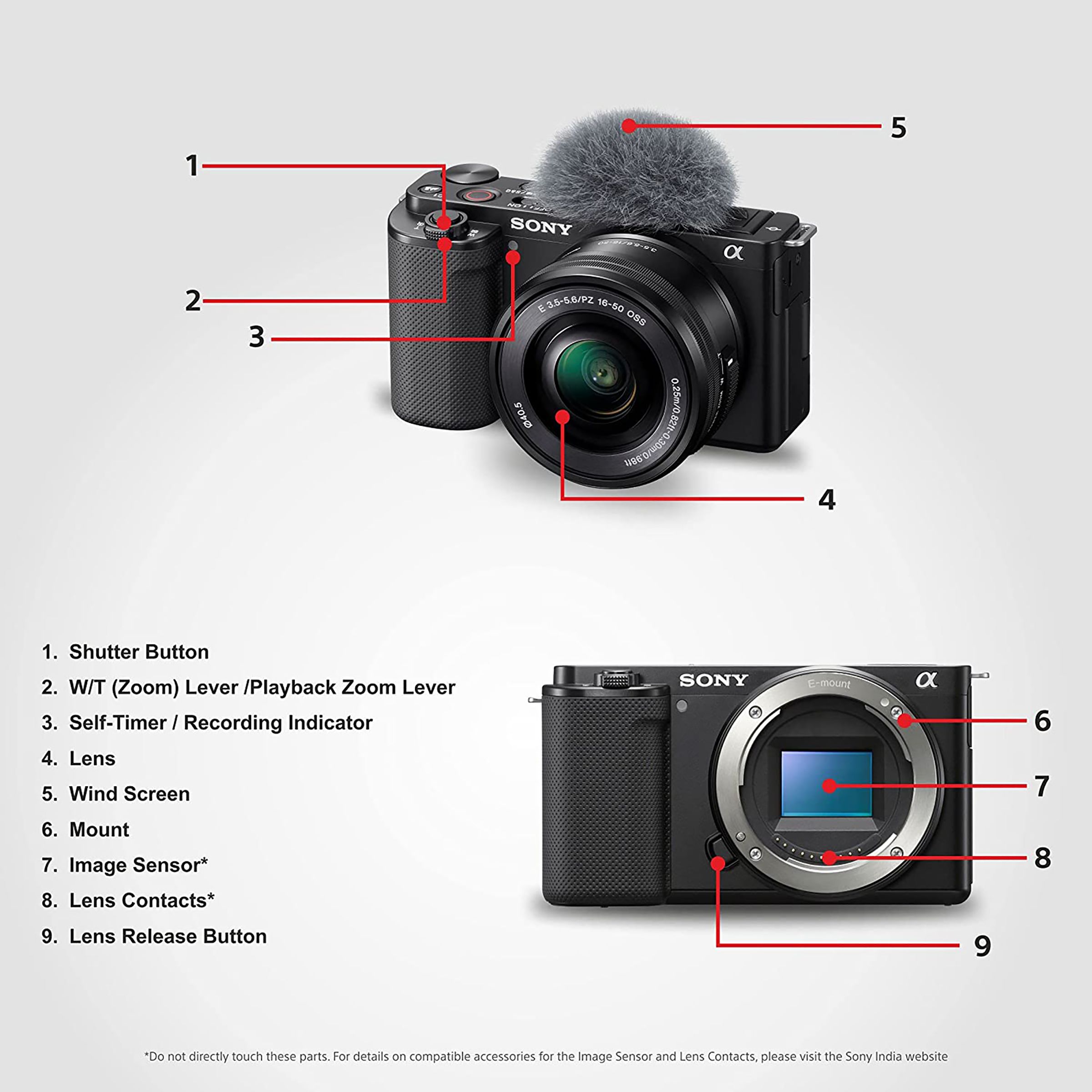 SONY Alpha ZV-E10L 24.2MP Mirrorless Camera (16-50 mm Lens, 23.5 x 15.6 mm Sensor, Vari-Angle Touch Screen LCD)_6
