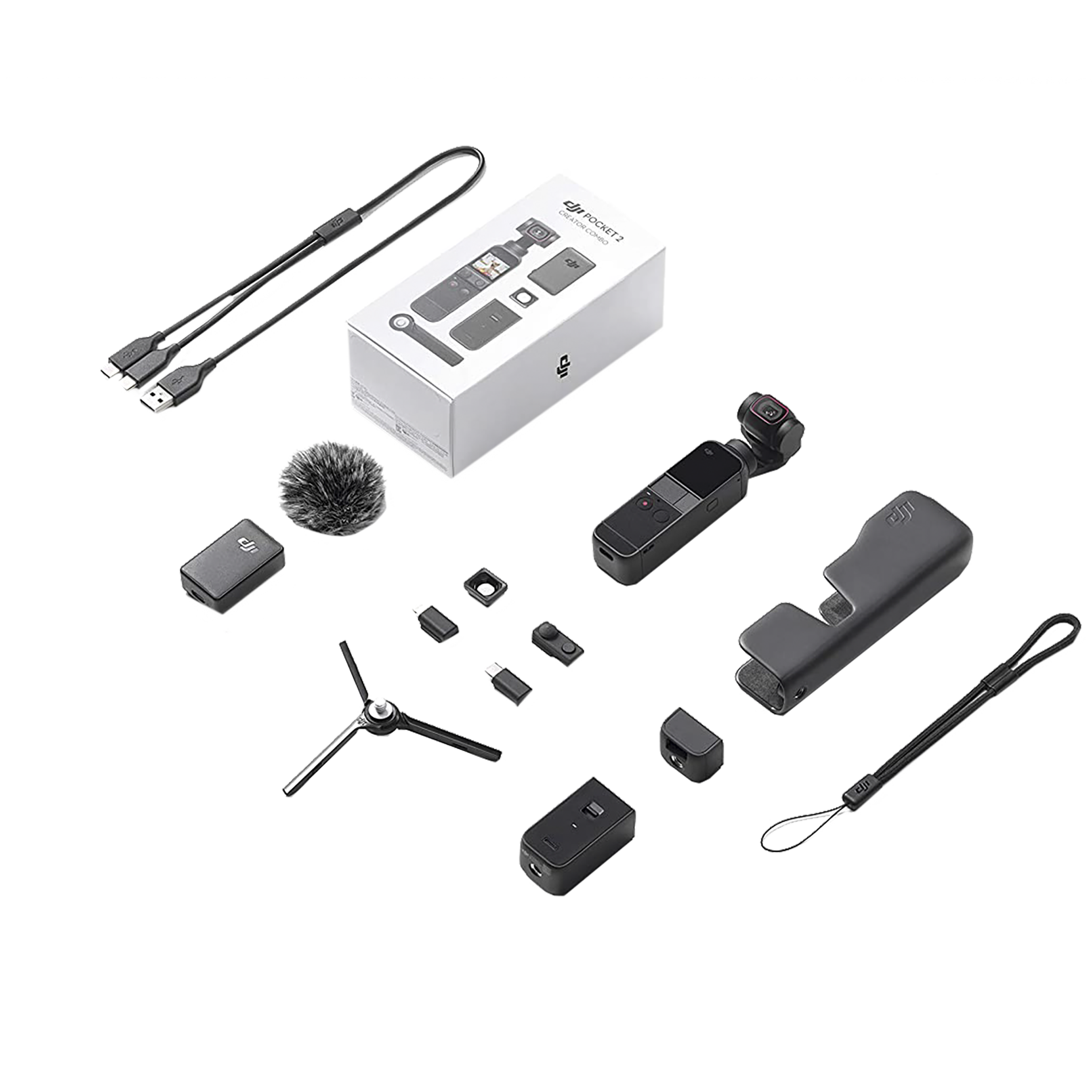 DJI Pocket 2 Creator Combo 4K and 64MP 60 FPS Action Camera with Motorized Stabilization (Black) DJI Pocket 2 Creator Combo 4K and 64MP 60 FPS Action Camera with Motorized Stabilization (Black)_6