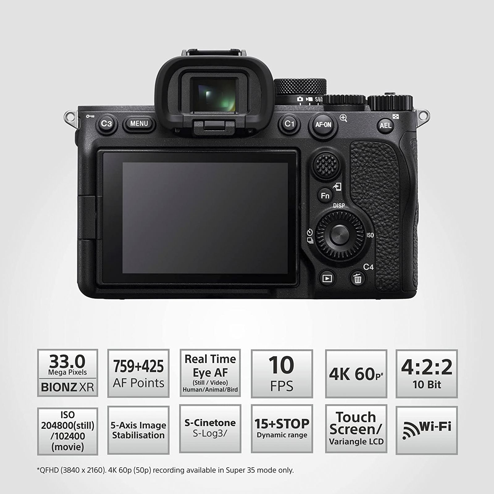 SONY Alpha 7 IV 33MP Full Frame Camera (28-70 mm Lens, 35.9 x 23.9 mm Sensor, Real-Time Eye Auto Focus)_11