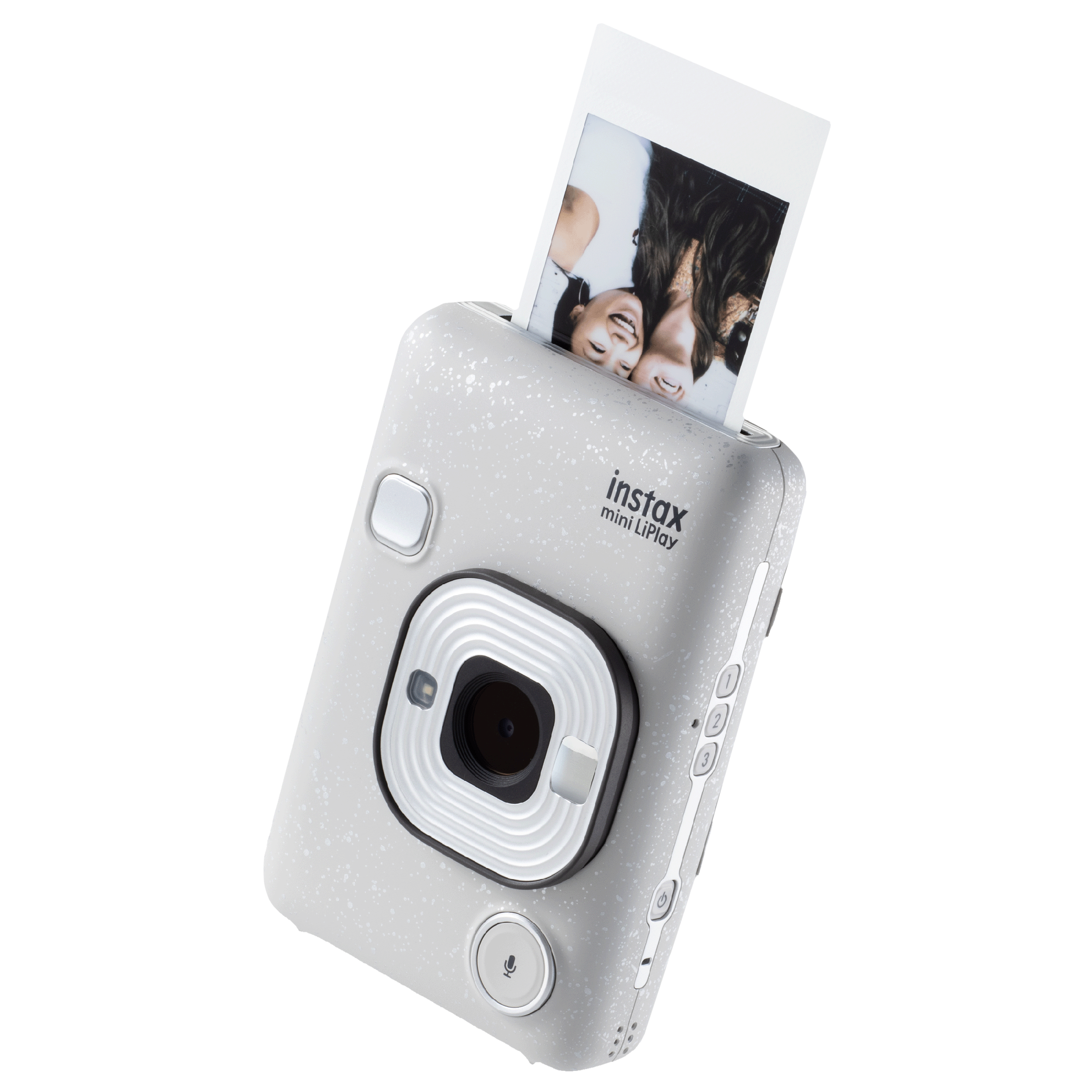 FUJIFILM Instax Mini LiPlay Plus Instant Camera with 10 Instant Films (Stone White) FUJIFILM Instax Mini LiPlay Plus Instant Camera with 10 Instant Films (Stone White)_10