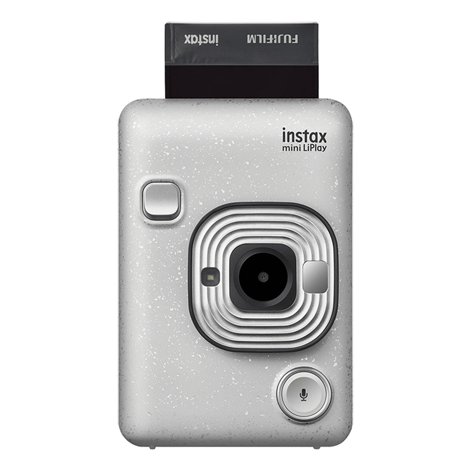 FUJIFILM Instax Mini LiPlay Plus Instant Camera with 10 Instant Films (Stone White) FUJIFILM Instax Mini LiPlay Plus Instant Camera with 10 Instant Films (Stone White)_12