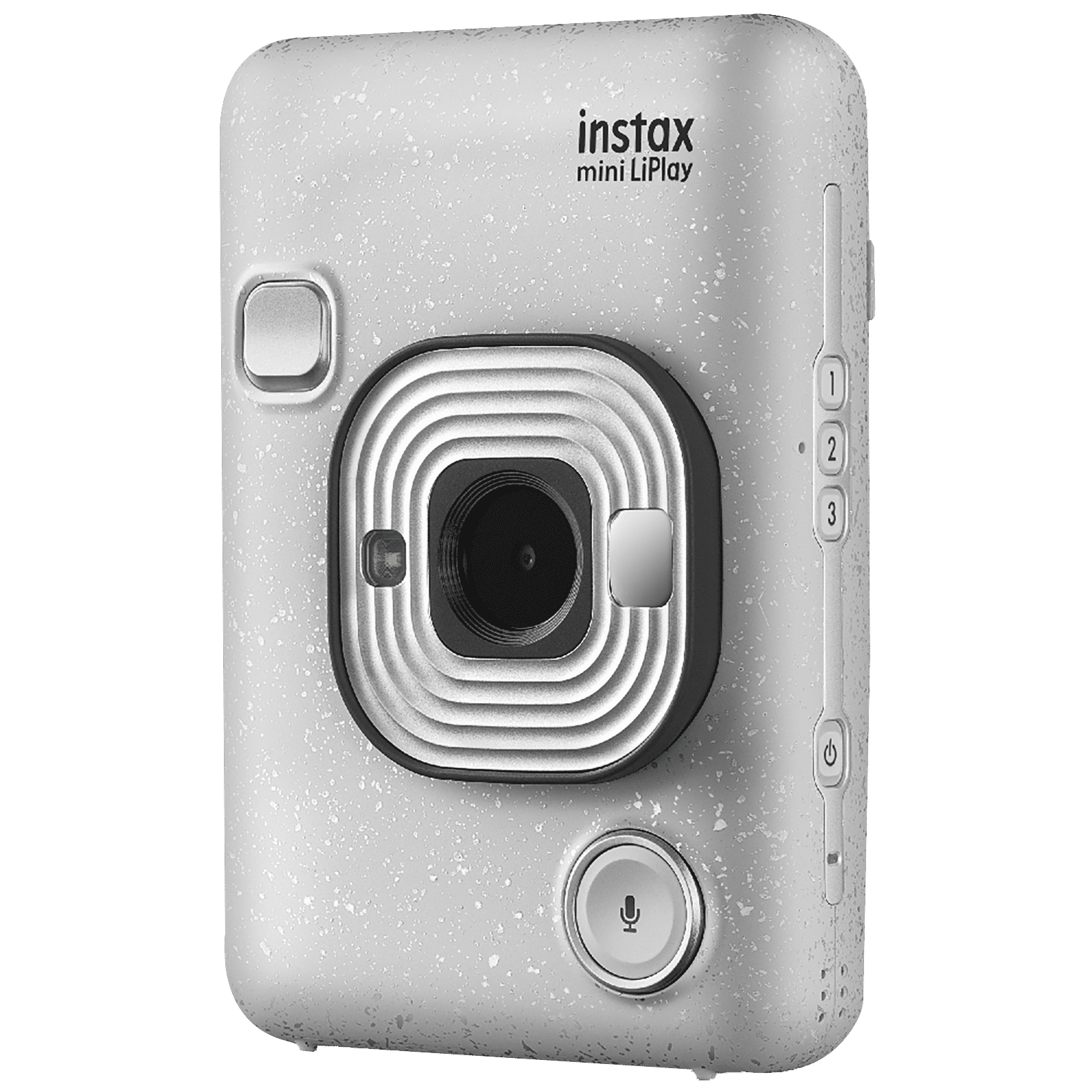 FUJIFILM Instax Mini LiPlay Plus Instant Camera with 10 Instant Films (Stone White) FUJIFILM Instax Mini LiPlay Plus Instant Camera with 10 Instant Films (Stone White)_3