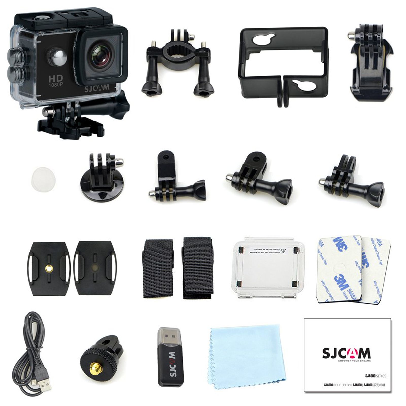 SJCAM SJ4000 4K and 12MP 30 FPS Waterproof Action Camera with 170 Degree Wide Angle (Black) SJCAM SJ4000 4K and 12MP 30 FPS Waterproof Action Camera with 170 Degree Wide Angle (Black)_4