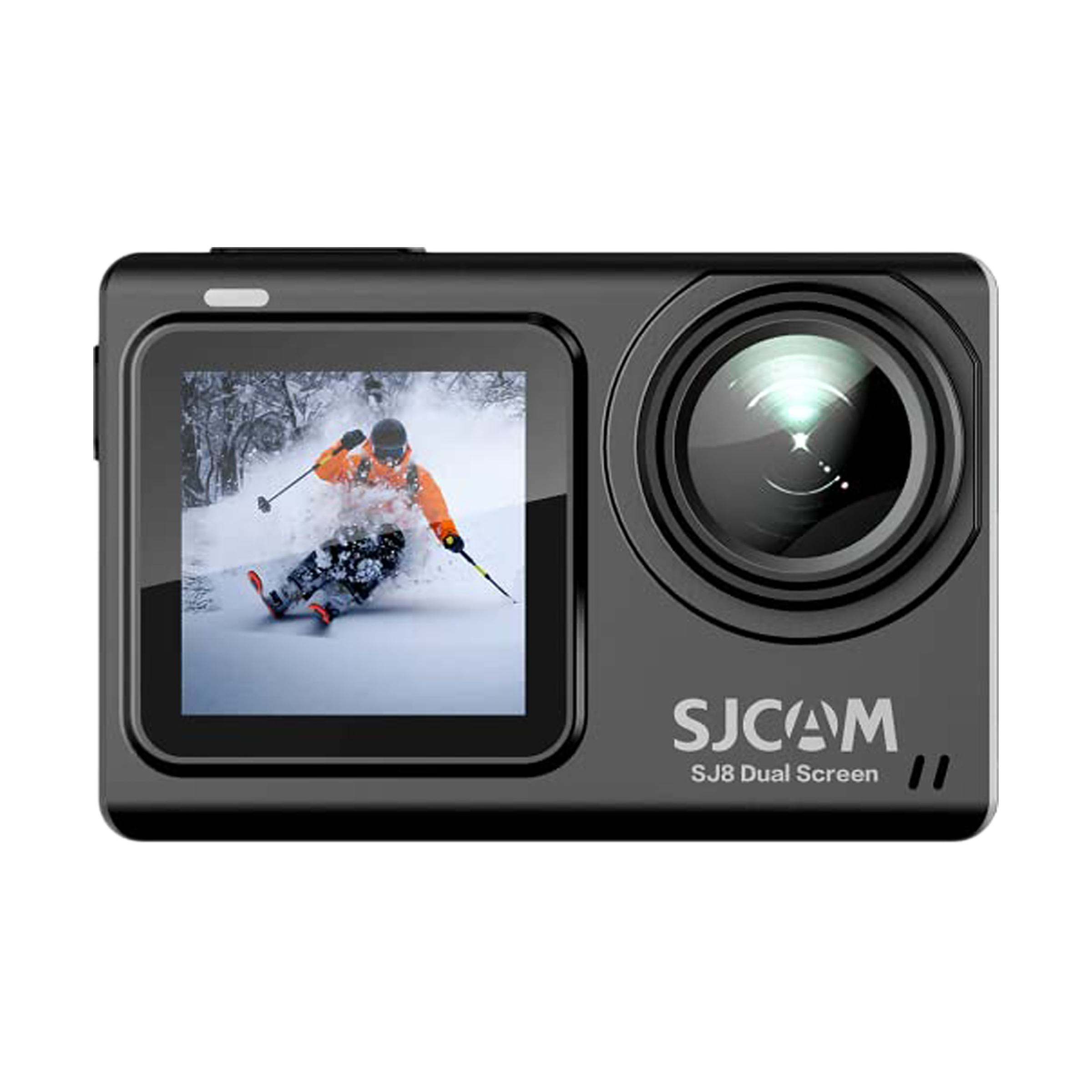 SJCAM SJ8 Dual Screen 4K and 20MP 30 FPS Waterproof Action Camera with 170 Degree Wide Angle (Black)_1