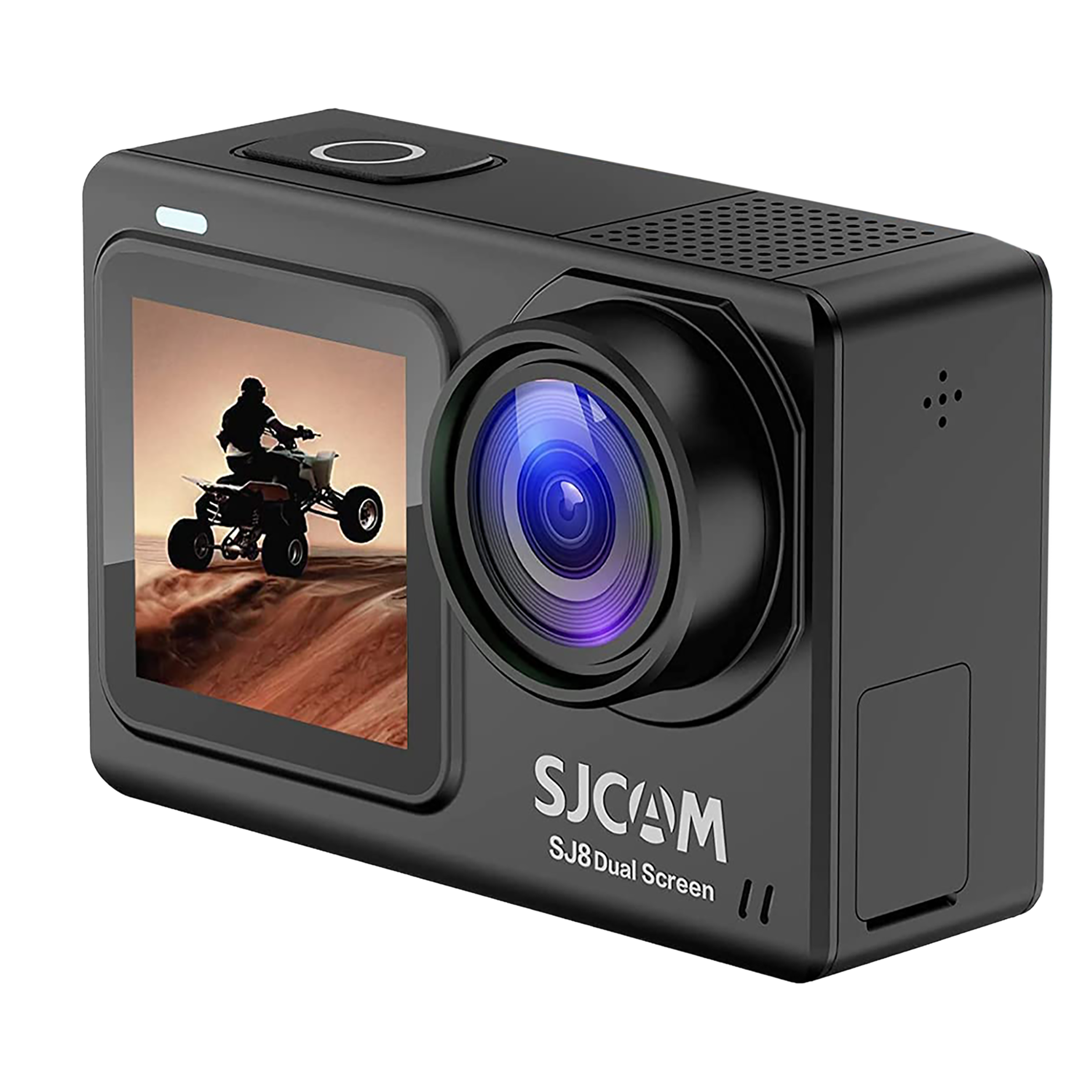SJCAM SJ8 Dual Screen 4K and 20MP 30 FPS Waterproof Action Camera with 170 Degree Wide Angle (Black)_3
