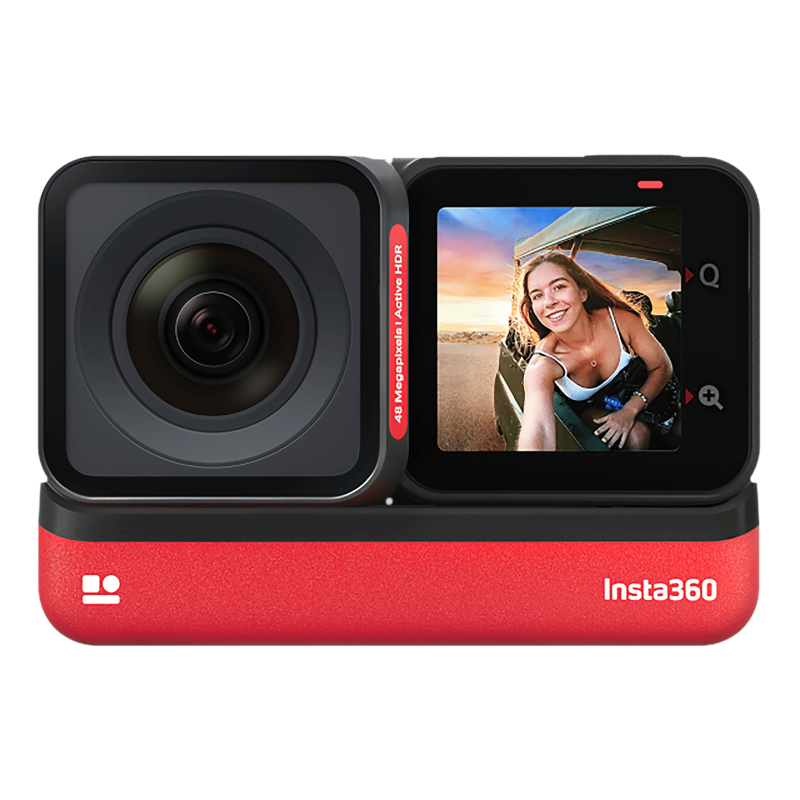 Insta360 One RS 4k Edition 6K and 48MP 60 FPS Waterproof Action Camera with FlowState Stabilisation (Black & Red) Insta360 One RS 4k Edition 6K and 48MP 60 FPS Waterproof Action Camera with FlowState Stabilisation (Black & Red)_8