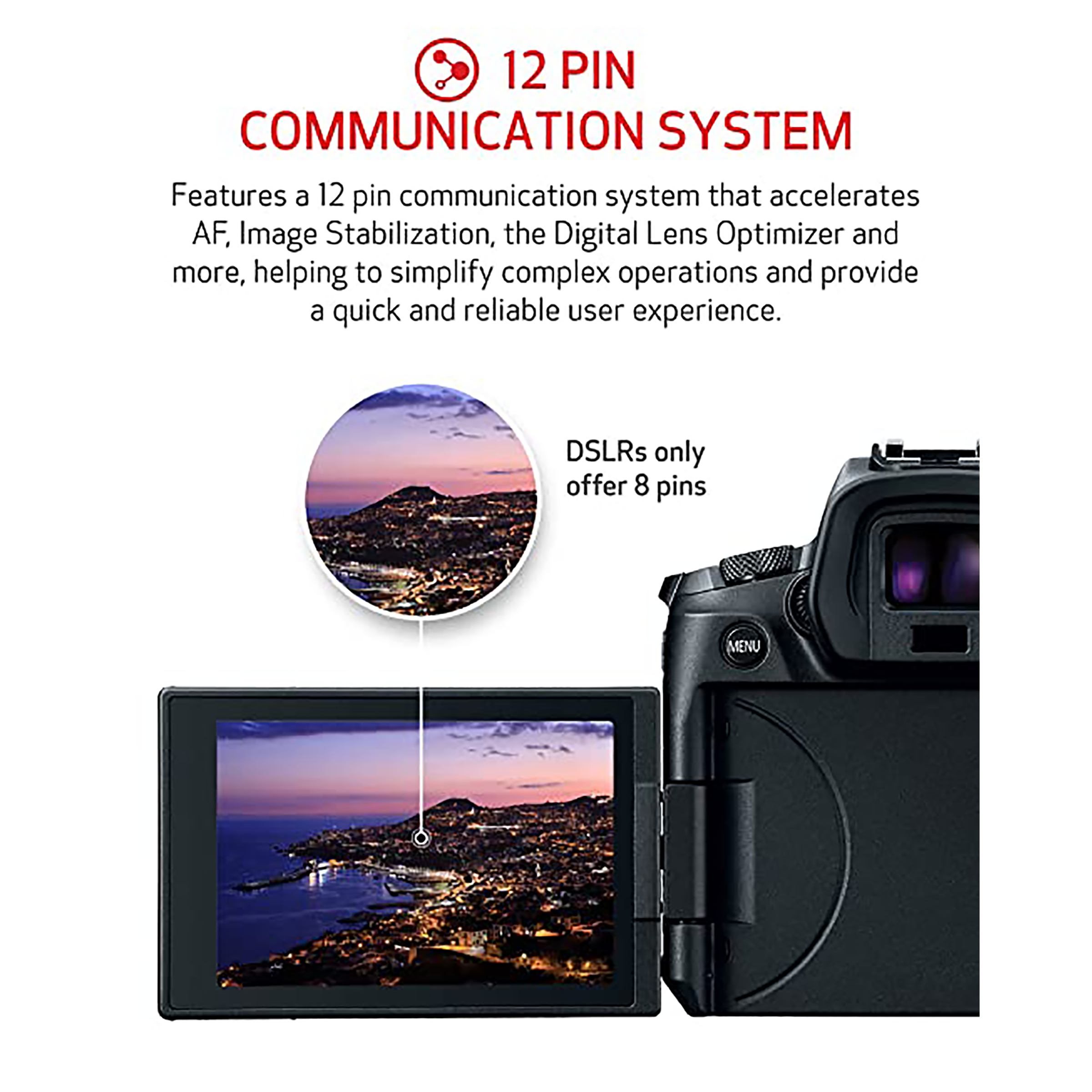 Canon EOS R 30.3MP Mirrorless Camera (Body Only, 36 x 24 mm Sensor, Vari-Angle Touch Screen LCD) Canon EOS R 30.3MP Mirrorless Camera (Body Only, 36 x 24 mm Sensor, Vari-Angle Touch Screen LCD)_13