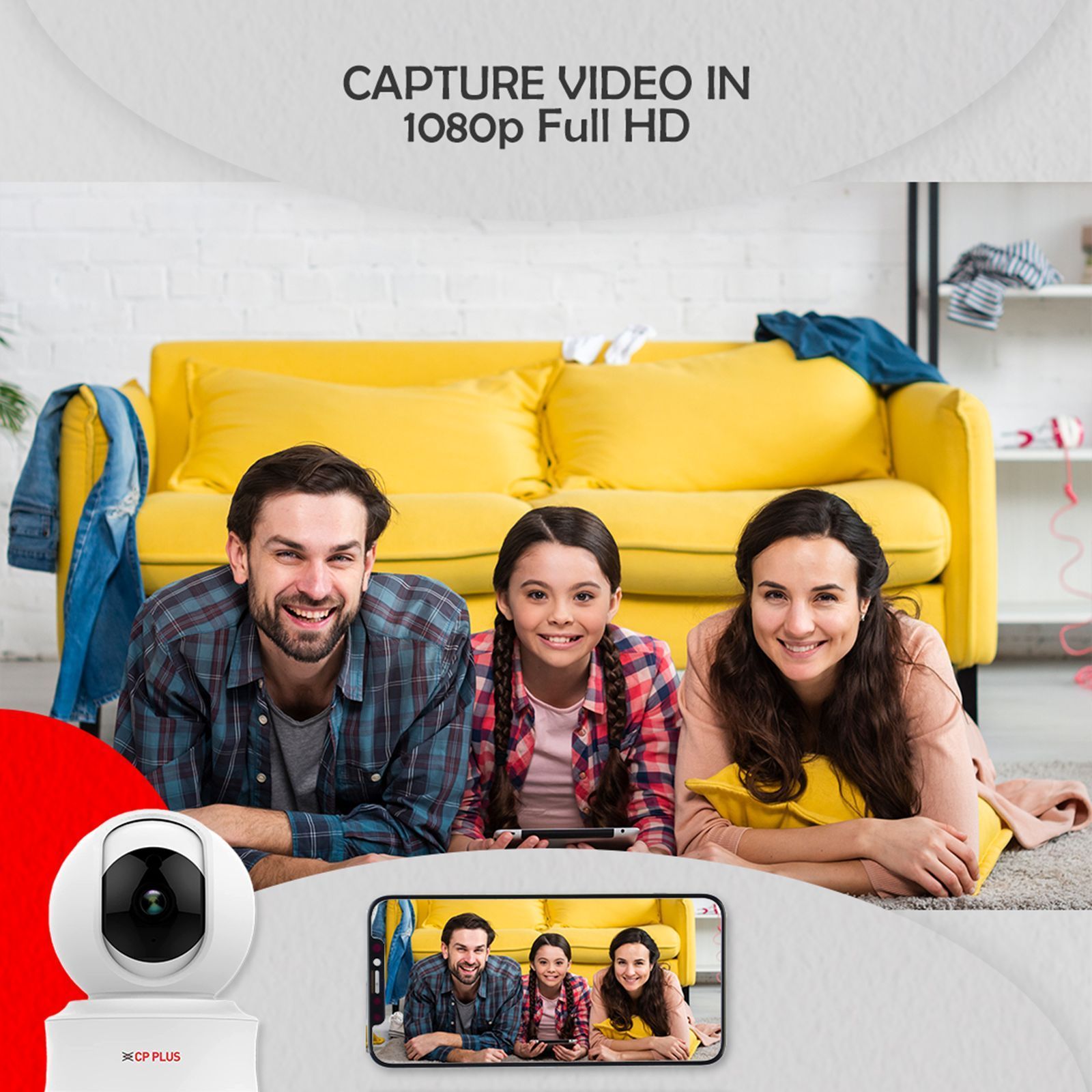 CP PLUS Smart CCTV Security Camera (Motion Alert & Google Assistant Support, CP-E31A, White)_11