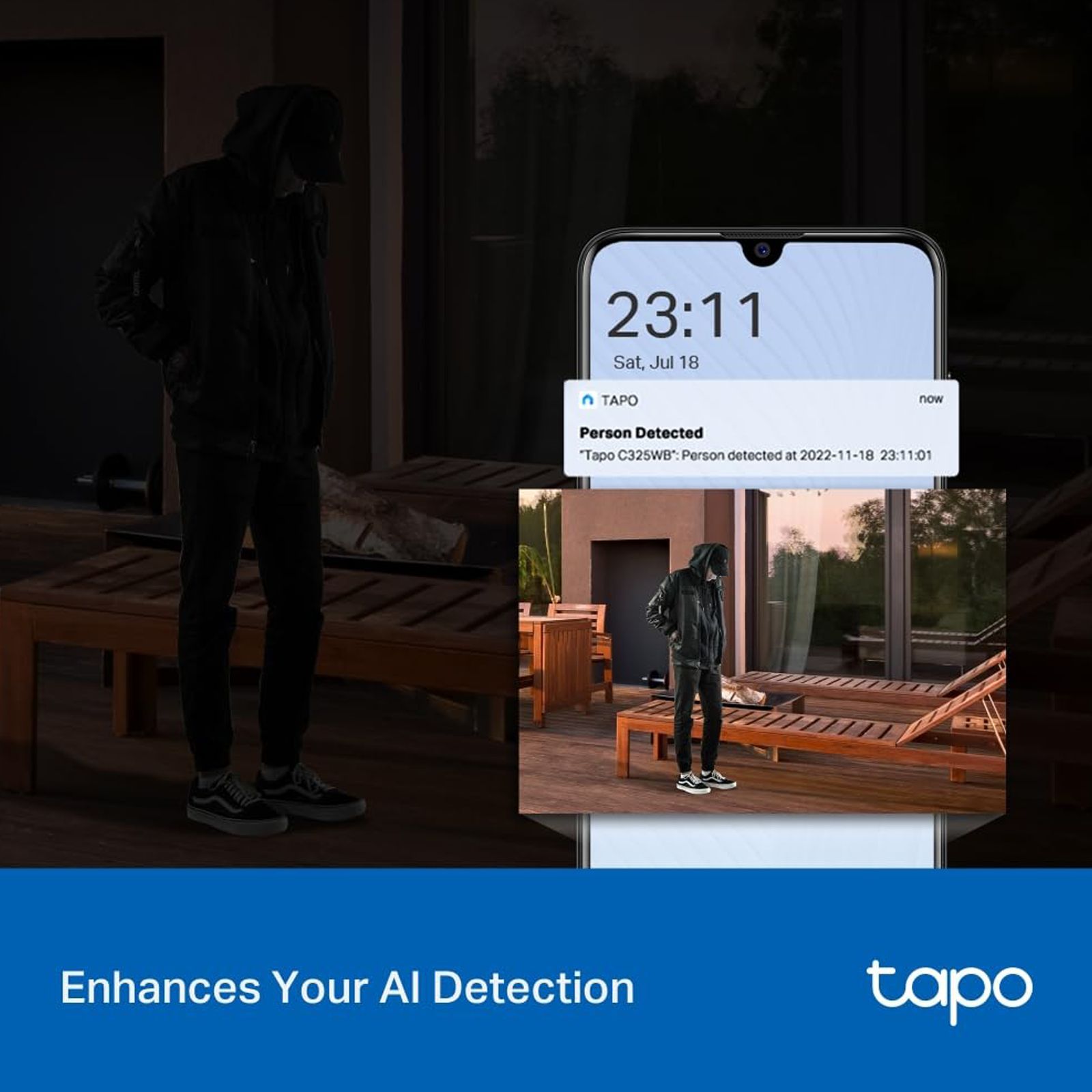 tp-link Tapo C325WB Wi-Fi Bullet CCTV Security Camera (Two-Way Audio, White) tp-link Tapo C325WB Wi-Fi Bullet CCTV Security Camera (Two-Way Audio, White)_4