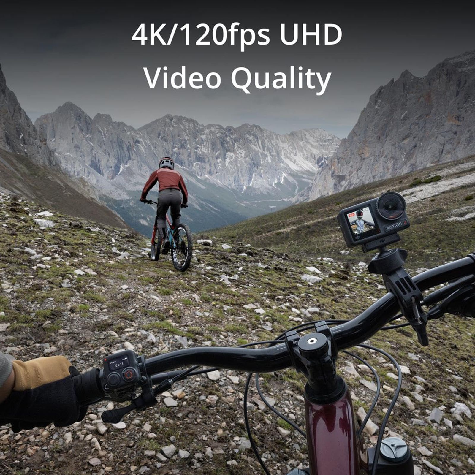 DJI Osmo Action 4 Standard Combo 4K and 10MP 240 FPS Waterproof Action Camera with EIS Stabilisation (Black) DJI Osmo Action 4 Standard Combo 4K and 10MP 240 FPS Waterproof Action Camera with EIS Stabilisation (Black)_9