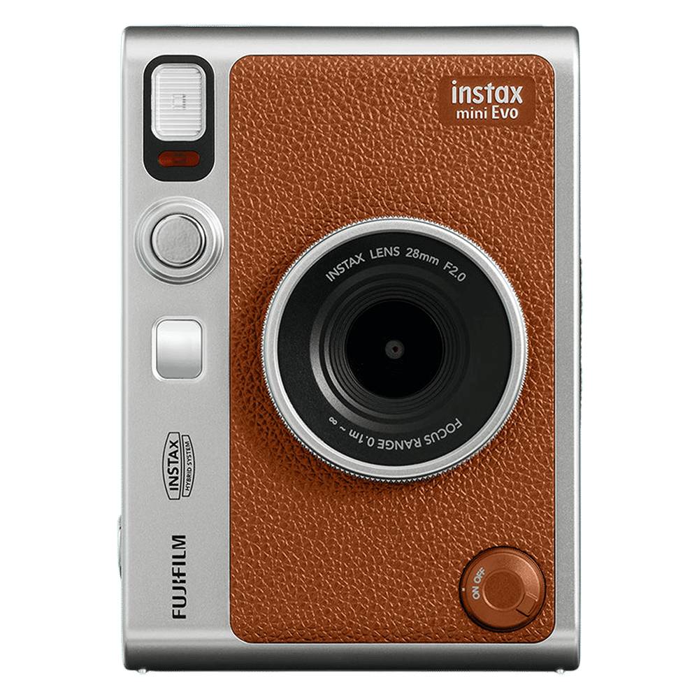FUJIFILM Instax Mini EVO Instant Camera (Brown)_6