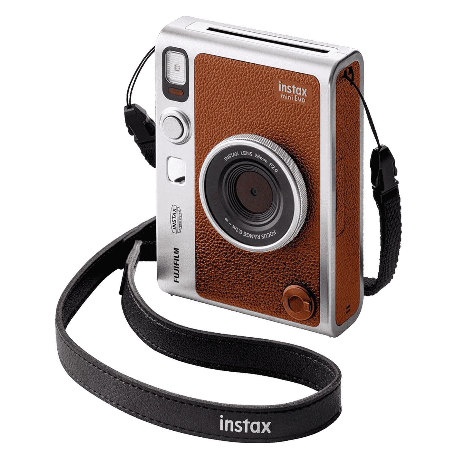 FUJIFILM Instax Mini EVO Instant Camera (Brown)_2
