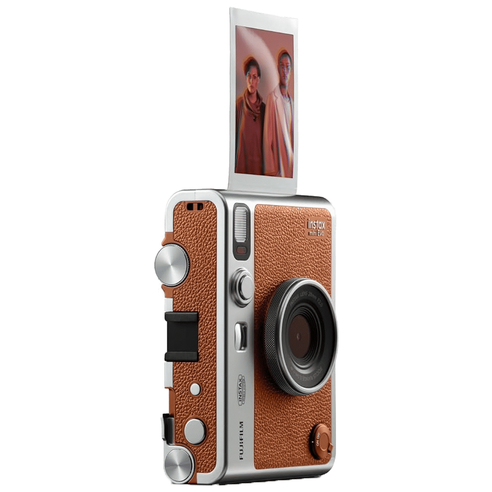 FUJIFILM Instax Mini EVO Instant Camera (Brown)_4