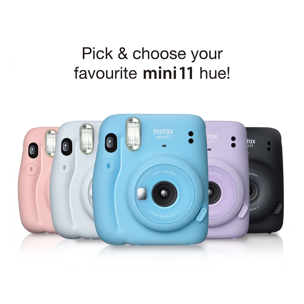 FUJIFILM Instax Mini 11 Instant Camera (Ice White) FUJIFILM Instax Mini 11 Instant Camera (Ice White)_9
