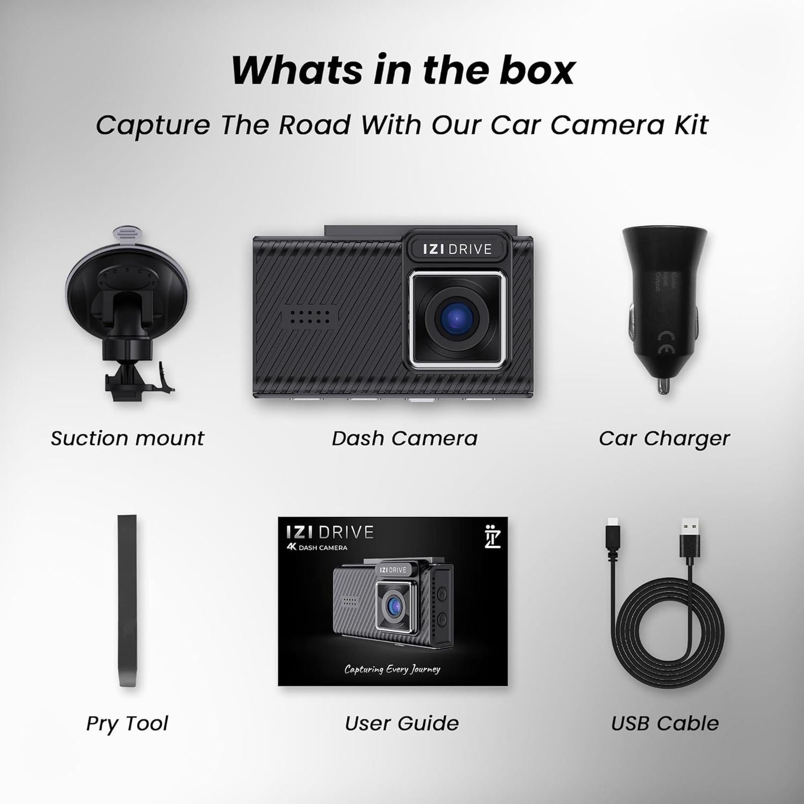 IZI Drive 4K and 5MP Action Camera with Advanced Parking Mode (Black) IZI Drive 4K and 5MP Action Camera with Advanced Parking Mode (Black)_3