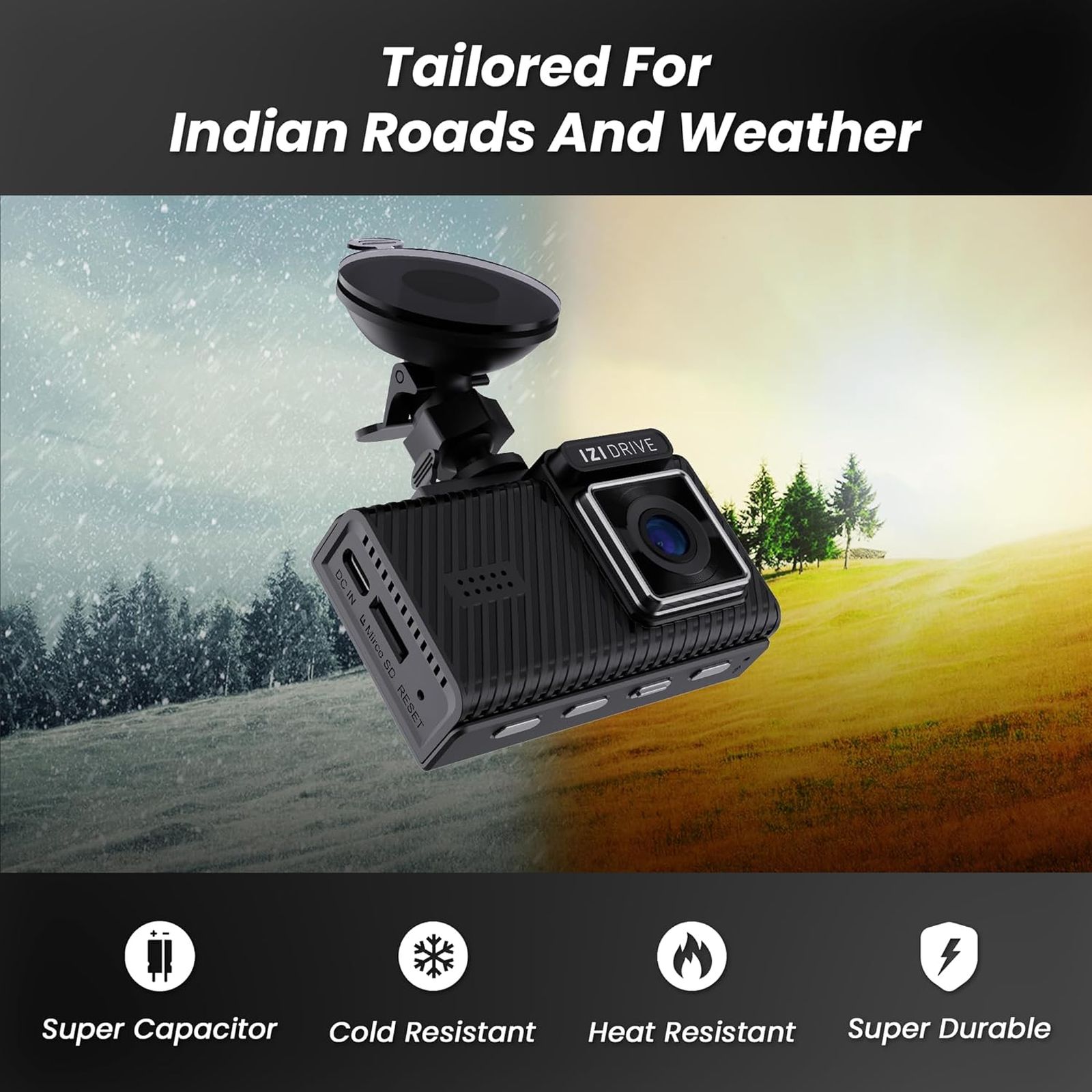 IZI Drive 4K and 5MP Action Camera with Advanced Parking Mode (Black) IZI Drive 4K and 5MP Action Camera with Advanced Parking Mode (Black)_8