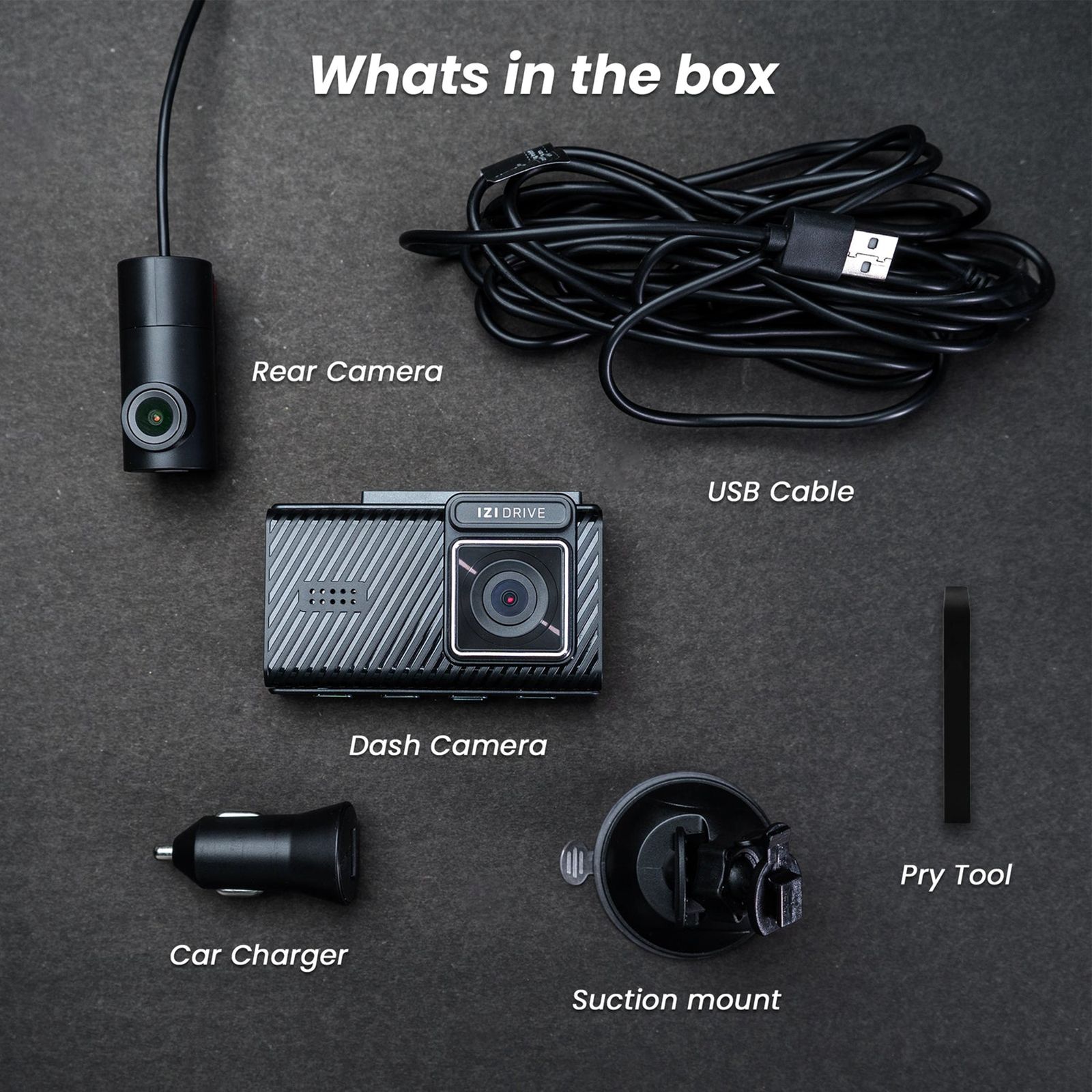 IZI Drive Plus 4K and 5MP 30 FPS Action Camera with ADAS Enabled (Black) IZI Drive Plus 4K and 5MP 30 FPS Action Camera with ADAS Enabled (Black)_7