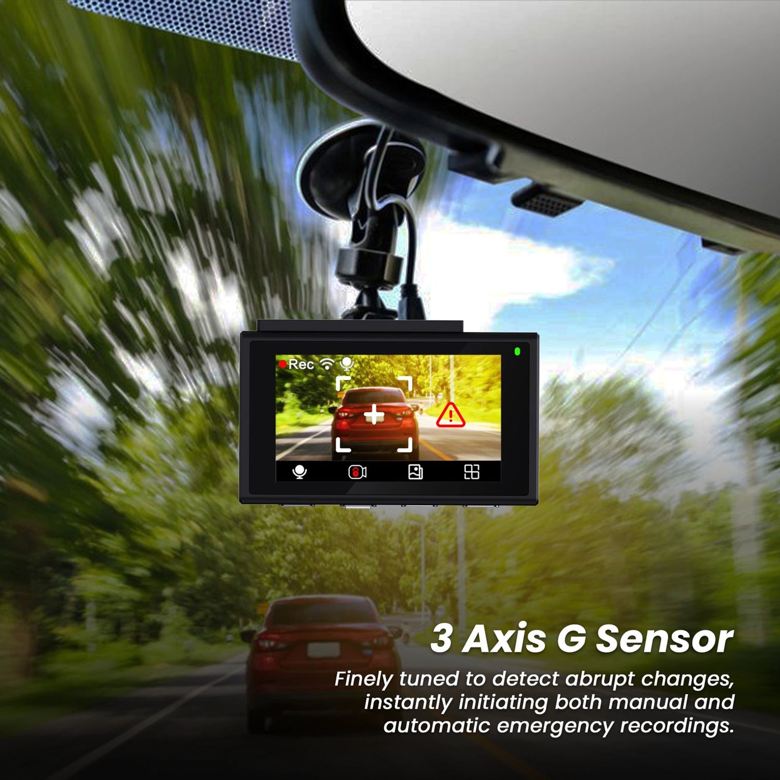 IZI Drive Plus 4K and 5MP 30 FPS Action Camera with ADAS Enabled (Black) IZI Drive Plus 4K and 5MP 30 FPS Action Camera with ADAS Enabled (Black)_6