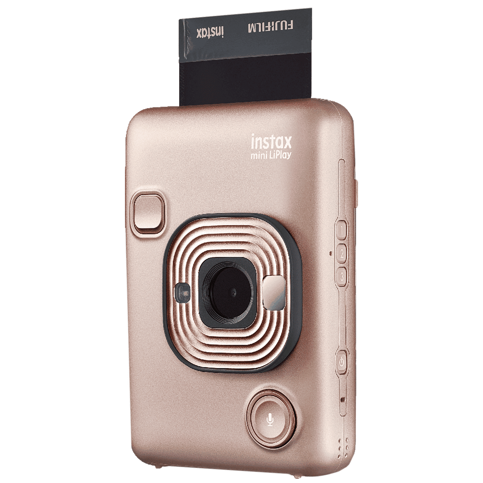 FUJIFILM Instax Mini LiPlay Instant Camera with 10 Instant Films (Blush Gold)_5
