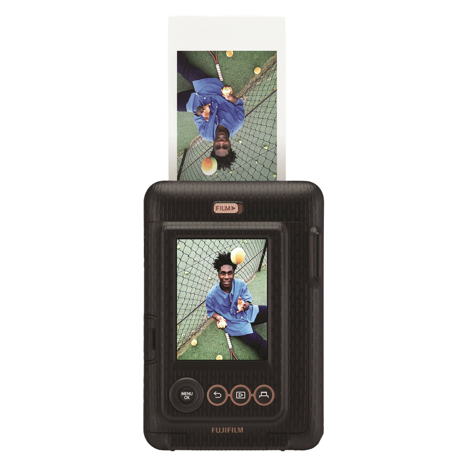 FUJIFILM Instax Mini LiPlay Instant Camera with 10 Instant Films (Elegant Black)_9