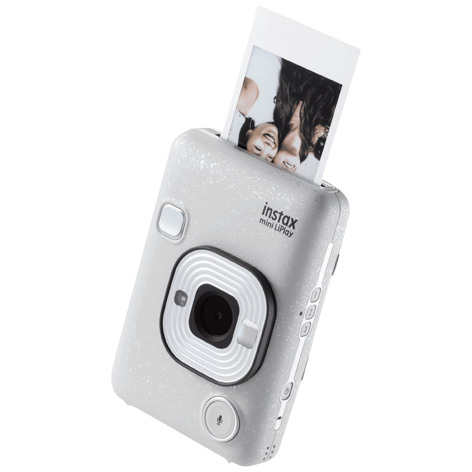 FUJIFILM Instax Mini LiPlay Instant Camera with 10 Instant Films (Stone White)_9