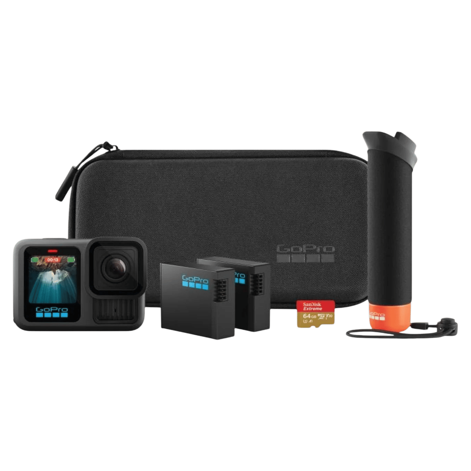 GoPro HERO13 Bundle 5.3K and 27MP 240 FPS Waterproof Sports Action Camera with Vehicle Light Trails (Black) GoPro HERO13 Bundle 5.3K and 27MP 240 FPS Waterproof Sports Action Camera with Vehicle Light Trails (Black)_1