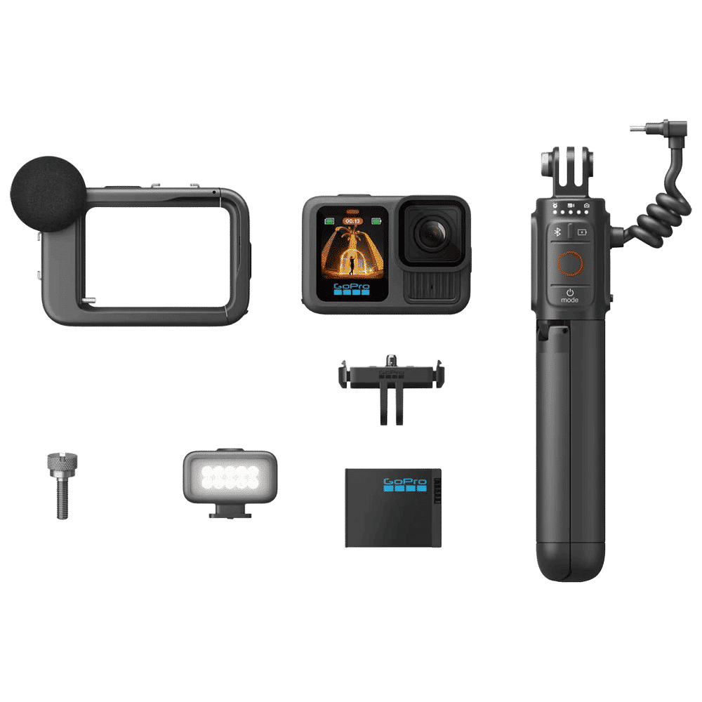 GoPro HERO13 Creator Edition 5.3K and 27.6MP 240 FPS Waterproof Sports Action Camera with CMOS Sensor (Black)_1