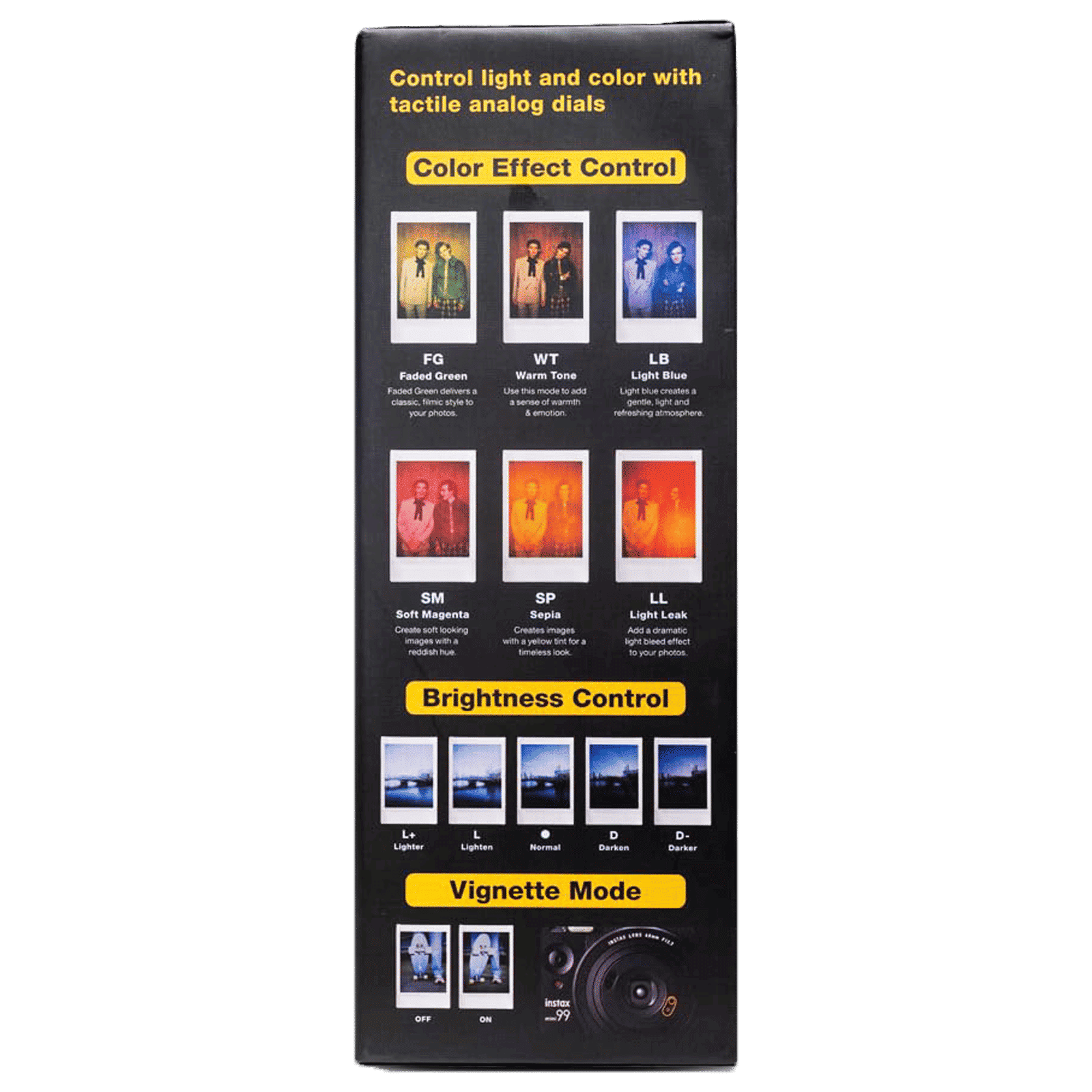 FUJIFILM Instax Mini 99 Premium Edition Pack Instant Camera with 20 Shots (Black) FUJIFILM Instax Mini 99 Premium Edition Pack Instant Camera with 20 Shots (Black)_5