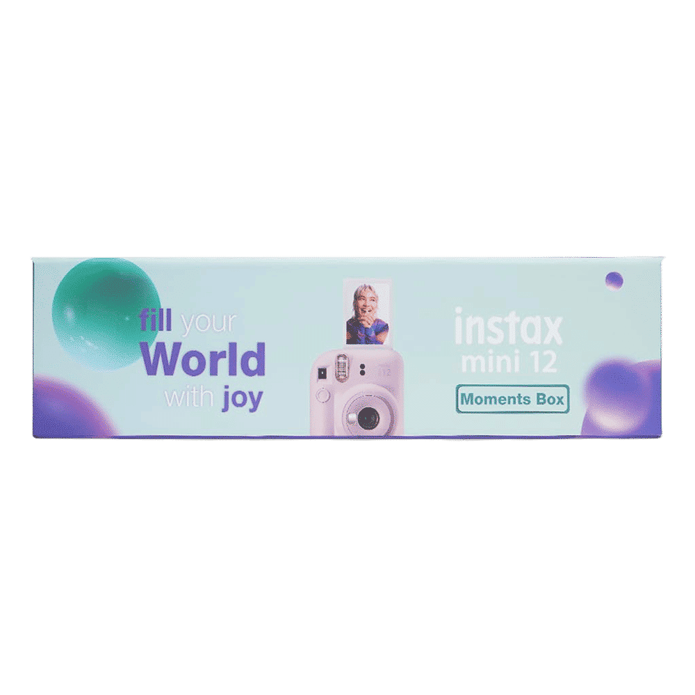 FUJIFILM Instax Mini 12 Moments Box Instant Camera with 20 Shots (Clay White)_16