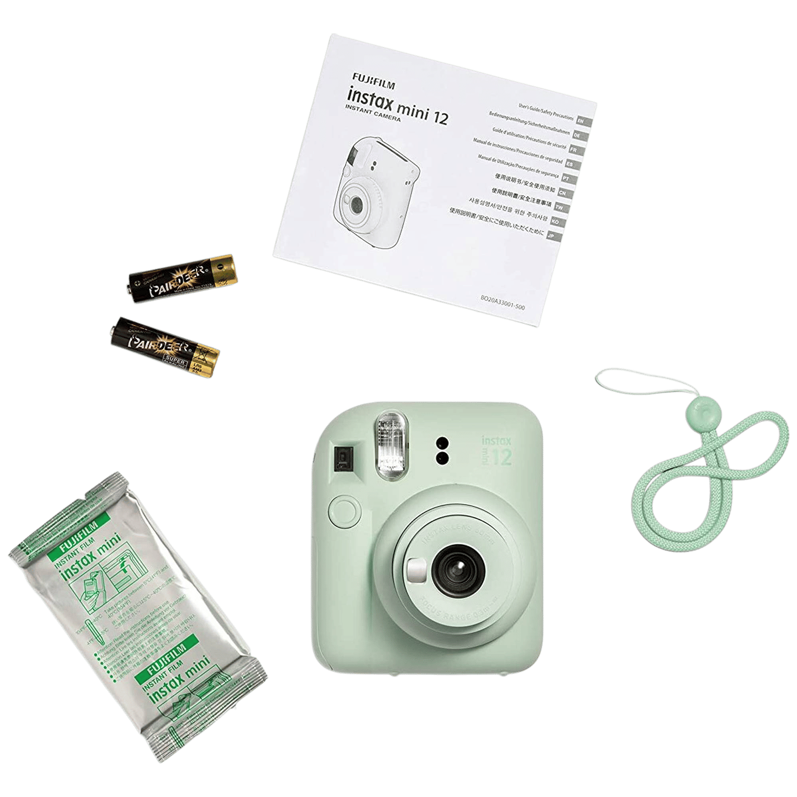FUJIFILM Instax Mini 12 Delight Box Instant Camera with 10 Shots (Mint Green)_7