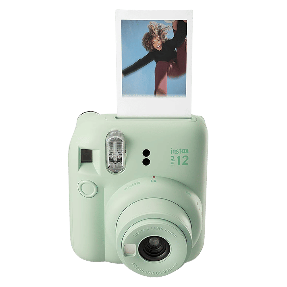 FUJIFILM Instax Mini 12 Mega Pack Instant Camera with 40 Shots (Mint Green) FUJIFILM Instax Mini 12 Mega Pack Instant Camera with 40 Shots (Mint Green)_4