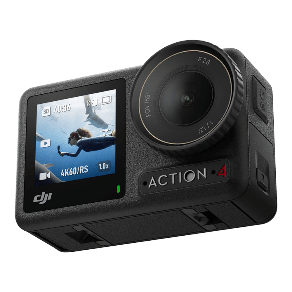 DJI Osmo Action 4 Adventure Combo 4K and 10MP 120 FPS Waterproof Sports Action Camera with CMOS Sensor (Black)_6