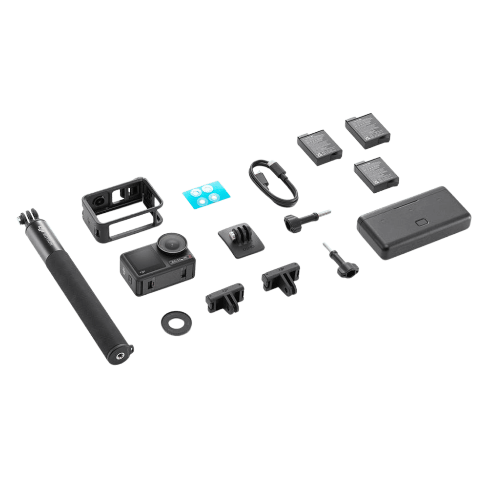 DJI Osmo Action 4 Adventure Combo 4K and 10MP 120 FPS Waterproof Sports Action Camera with CMOS Sensor (Black)_7