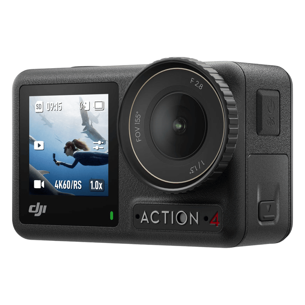 DJI Osmo Action 4 Adventure Combo 4K and 10MP 120 FPS Waterproof Sports Action Camera with CMOS Sensor (Black)_4