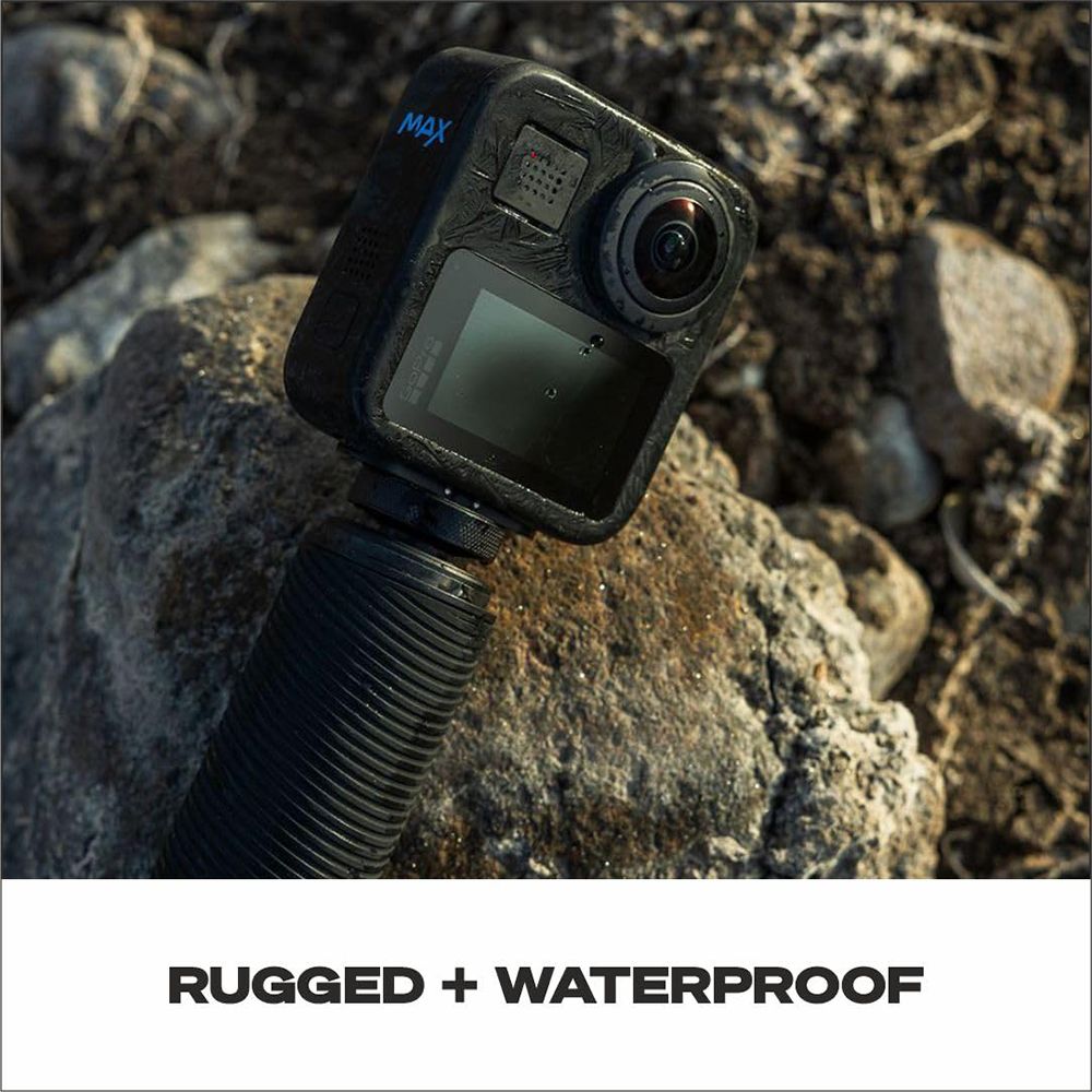 GoPro Max 360 6K and 18MP Waterproof Sports Action Camera with Max HyperSmooth Video Stabilisation (Black)_9