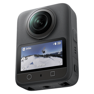 DJI Osmo 360 8K and 120MP 30 FPS Waterproof 360 Degree Action Camera with Magnetic Quick Release (Black)