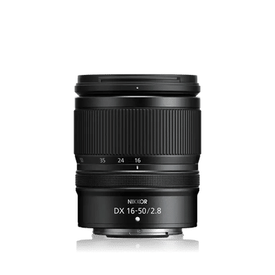 Nikon NIKKOR Z DX 16-50mm f/2.8 - f/22 Standard Zoom Lens For Nikon Z Mount (Built-In Stabilisation)