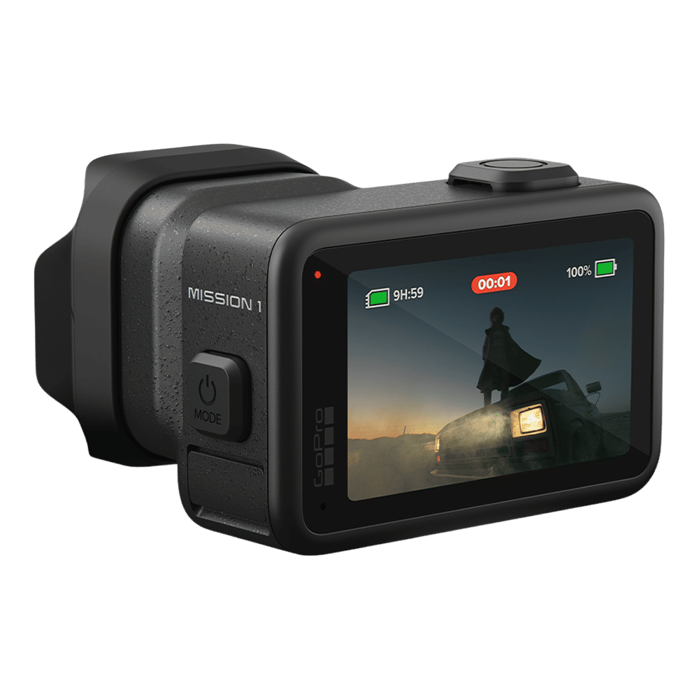 GoPro MISSION 1 8K and 50MP 30 FPS Waterproof Action Camera with Touchscreen (Black)_2