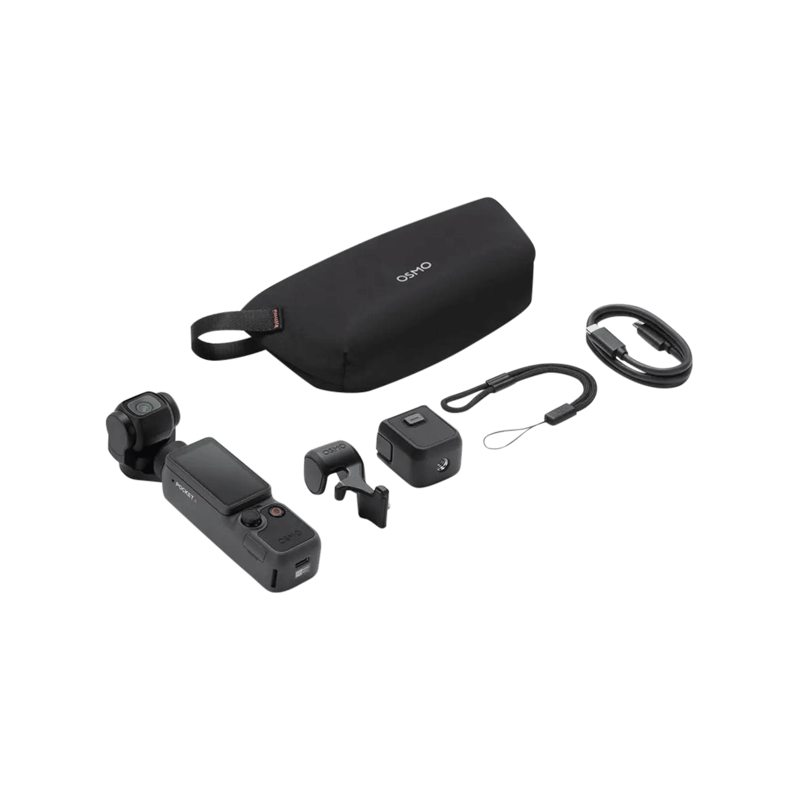 DJI Osmo Pocket 4 Standard Combo 4K and 16MP 240 FPS Action Camera with 3-Axis Stabilization & Rotatable Touchscreen (Black) DJI Osmo Pocket 4 Standard Combo 4K and 16MP 240 FPS Action Camera with 3-Axis Stabilization & Rotatable Touchscreen (Black)_5