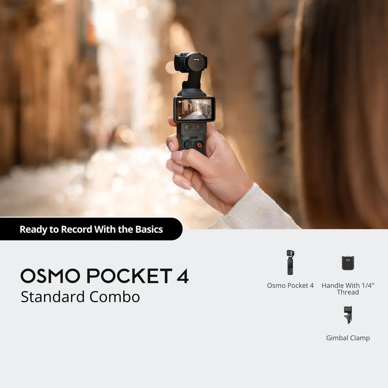 DJI Osmo Pocket 4 Standard Combo 4K and 16MP 240 FPS Action Camera with 3-Axis Stabilization & Rotatable Touchscreen (Black) DJI Osmo Pocket 4 Standard Combo 4K and 16MP 240 FPS Action Camera with 3-Axis Stabilization & Rotatable Touchscreen (Black)_6