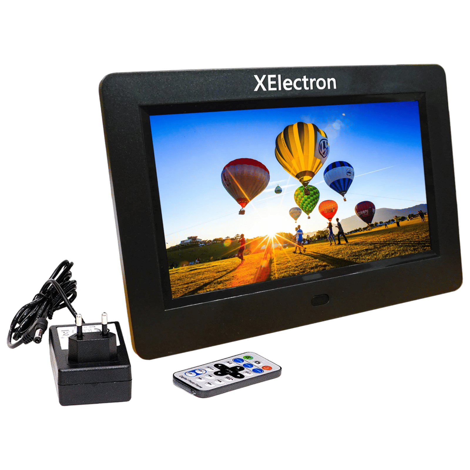 XElectron 17.78cm (7 Inches) Digital Photo Frame (Memory Upto 32GB, DPF702, Black) XElectron 17.78cm (7 Inches) Digital Photo Frame (Memory Upto 32GB, DPF702, Black)_2