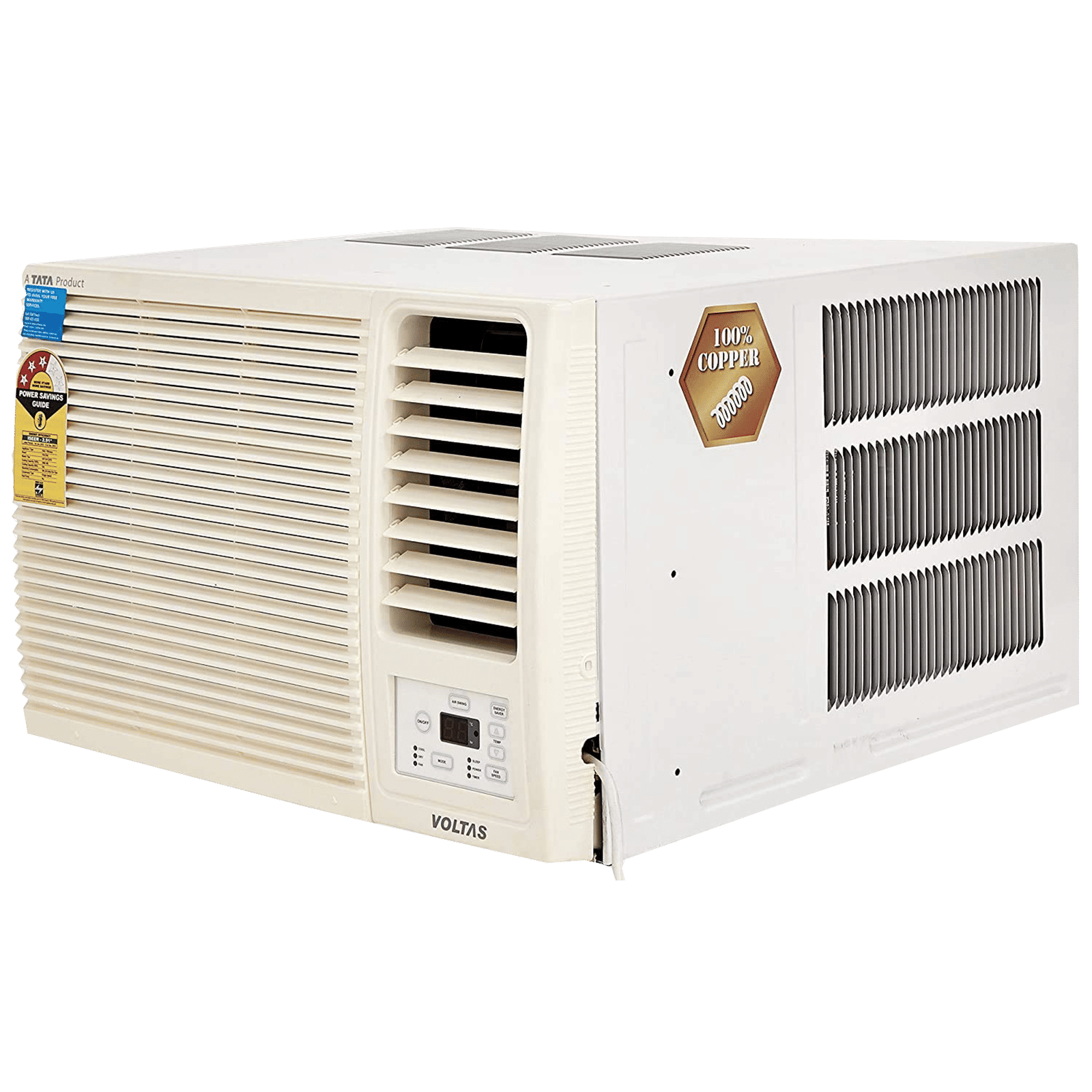 VOLTAS 0.8 Ton 3 Star Window AC (Copper Condenser, Anti Bacterial Filter, 103 DZS) VOLTAS 0.8 Ton 3 Star Window AC (Copper Condenser, Anti Bacterial Filter, 103 DZS)_7