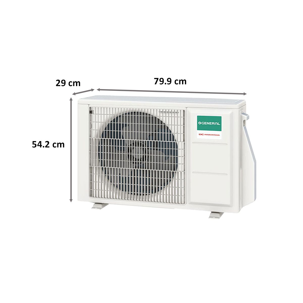 O GENERAL 1.5 Ton 5 Star Inverter Split AC (Copper Condenser, Dust Filter, ASGG18CGTAB)_3
