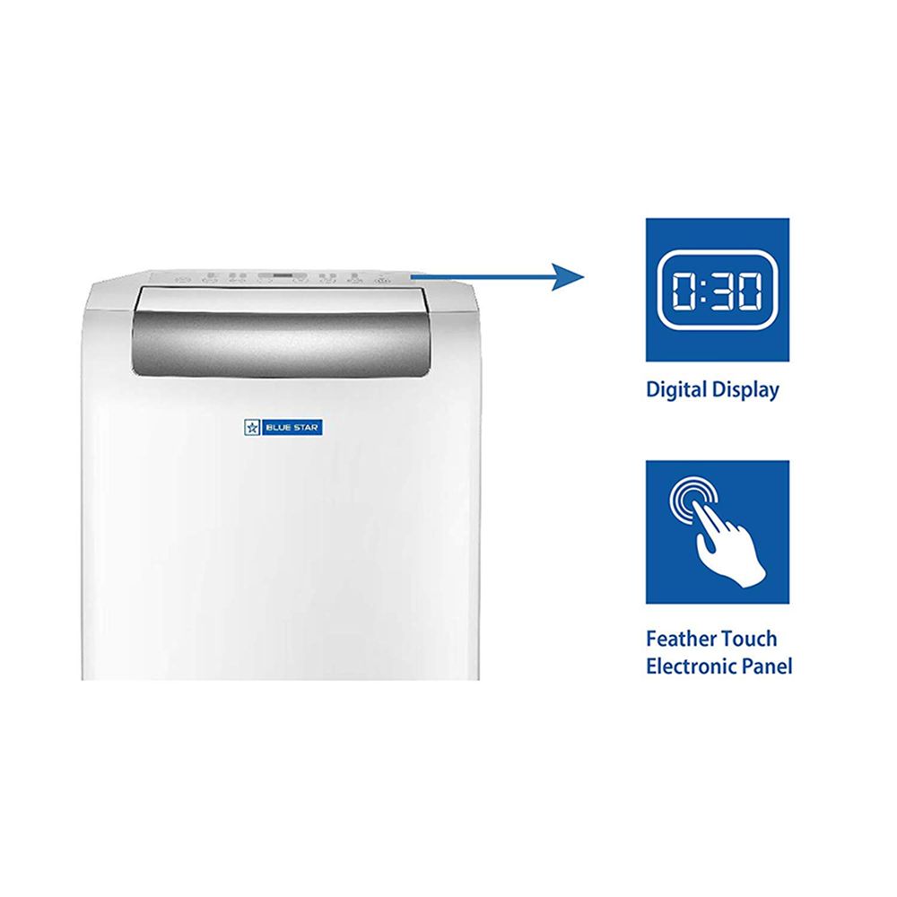 Blue Star 1 Ton Portable AC (Self Diagnosis, Copper Condenser, PC12DB) Blue Star 1 Ton Portable AC (Self Diagnosis, Copper Condenser, PC12DB)_7