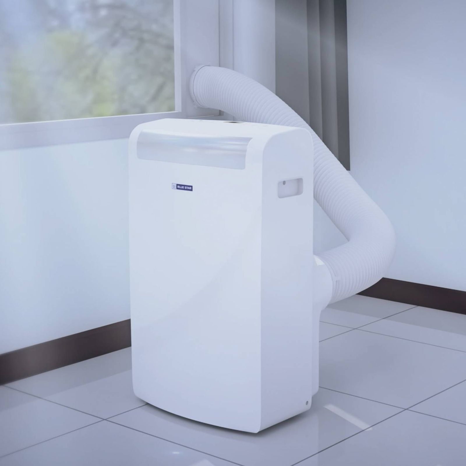 Blue Star 1 Ton Portable AC (Self Diagnosis, Copper Condenser, PC12DB) Blue Star 1 Ton Portable AC (Self Diagnosis, Copper Condenser, PC12DB)_8