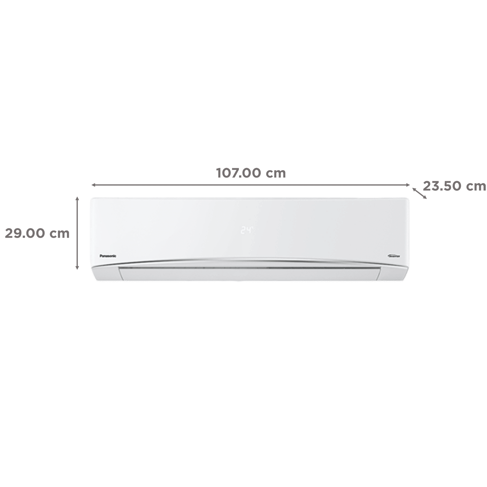 Panasonic Arc 1.5 Ton 5 Star Inverter Split Smart AC with Twin Cooling Technology (Copper Condenser, TU18WKYF) Panasonic Arc 1.5 Ton 5 Star Inverter Split Smart AC with Twin Cooling Technology (Copper Condenser, TU18WKYF)_3