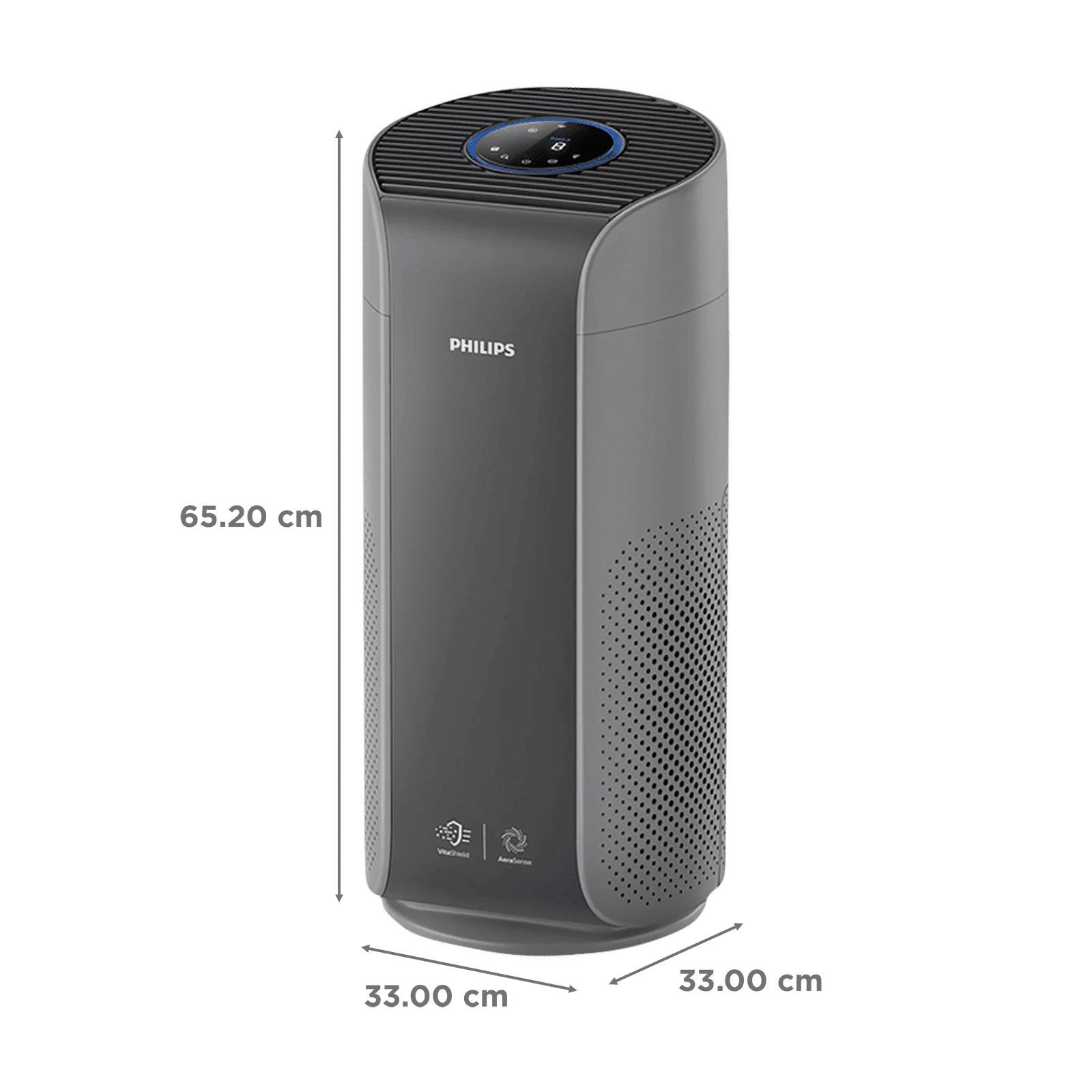 PHILIPS Series 2000 Vitashield IPS and AeraSense Technology Air Purifier (Multi Touch, AC2959/63, Dark Grey and Mid Grey)_3